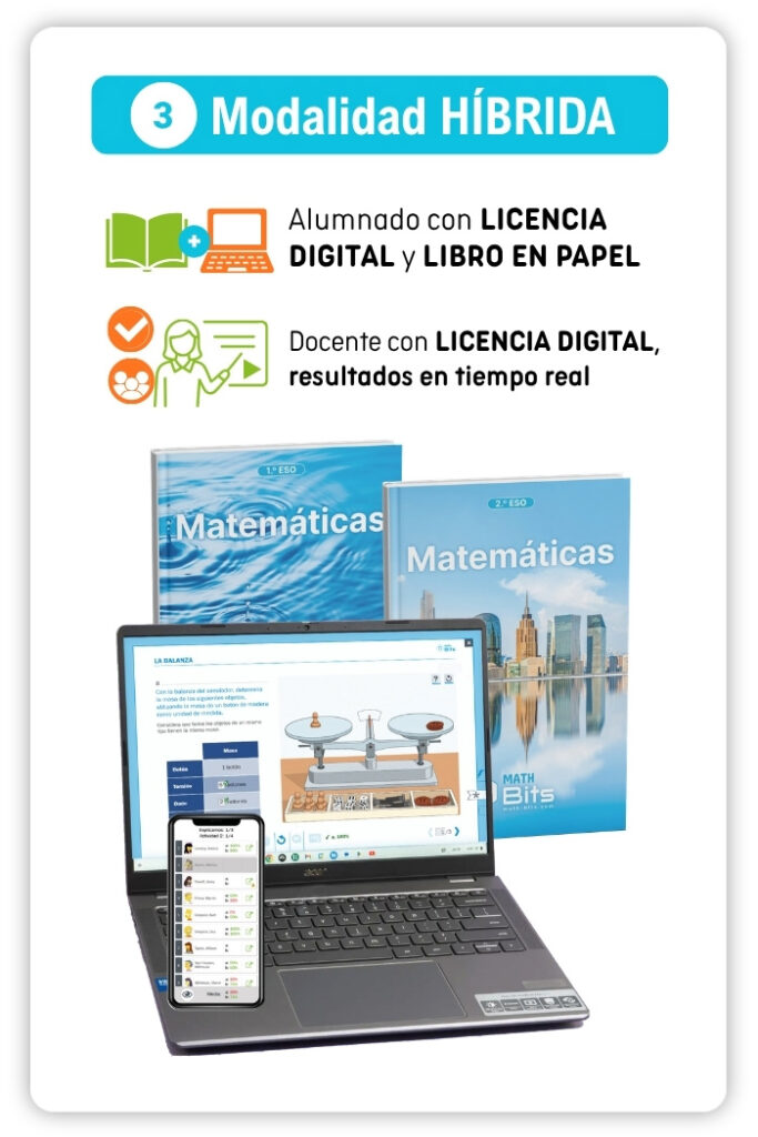 Modalidad híbrida de Math Bits
